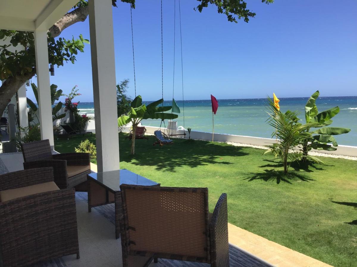 Bamboobeachvilla2 Ac New Oceanfront Pool Sunsetview Garden Kitchen Satellite Starlink Wi-Fi Dimiao Екстер'єр фото